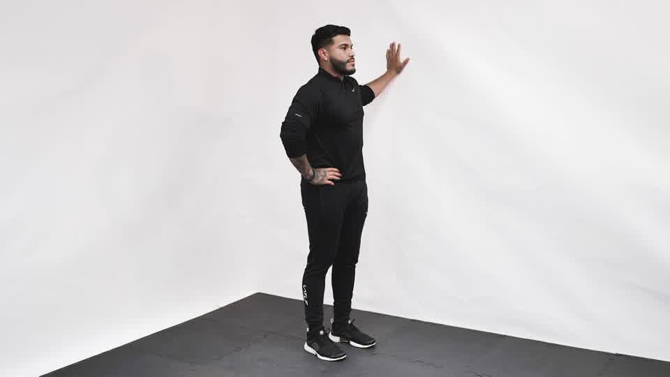 Front to Back Leg Swings Demonstration