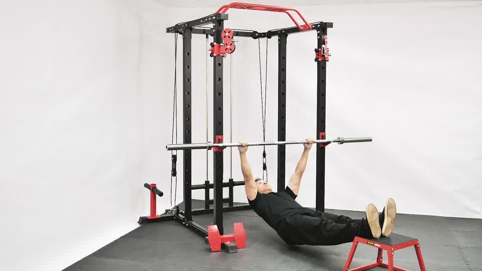 Machine Inverted Row Demonstration
