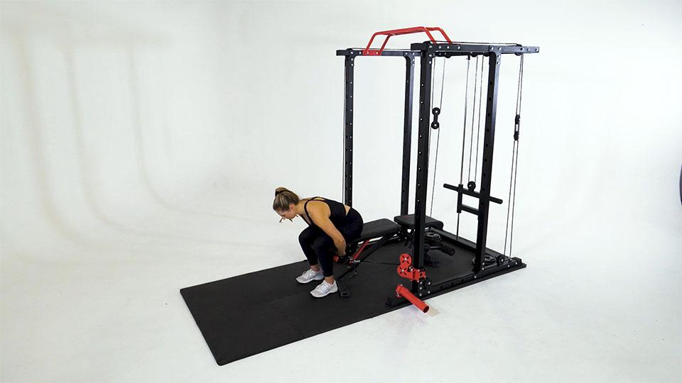 Cable Rear Lateral Raise Demonstration