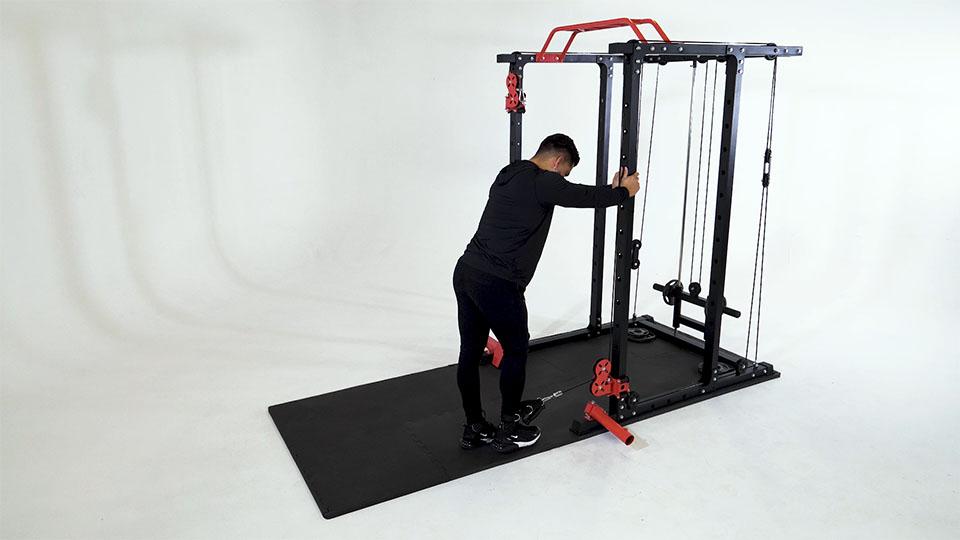 Cable Standing Leg Curl Demonstration