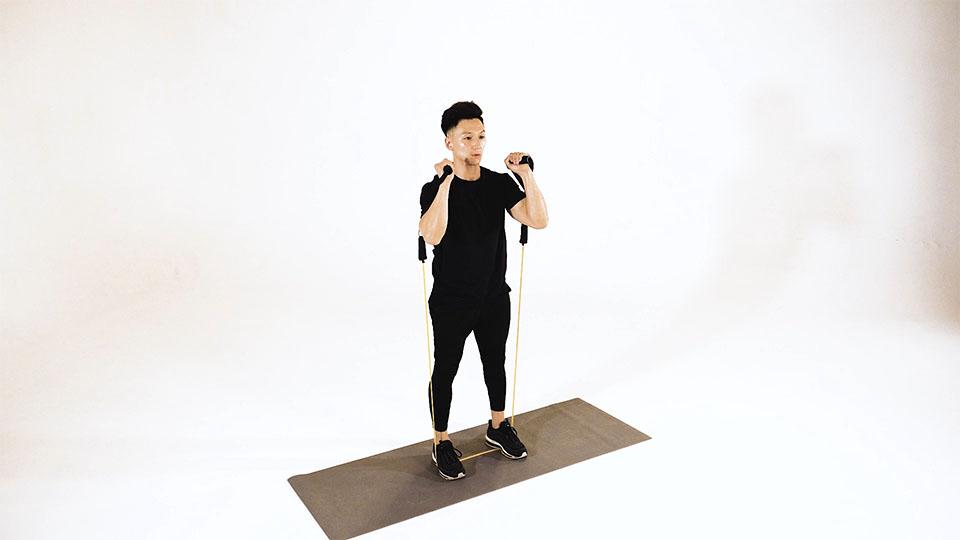 Band Squat Demonstration