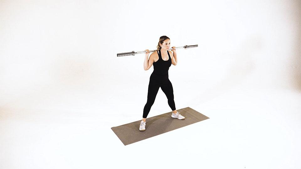 Barbell Squat (Wide Stance) Demonstration