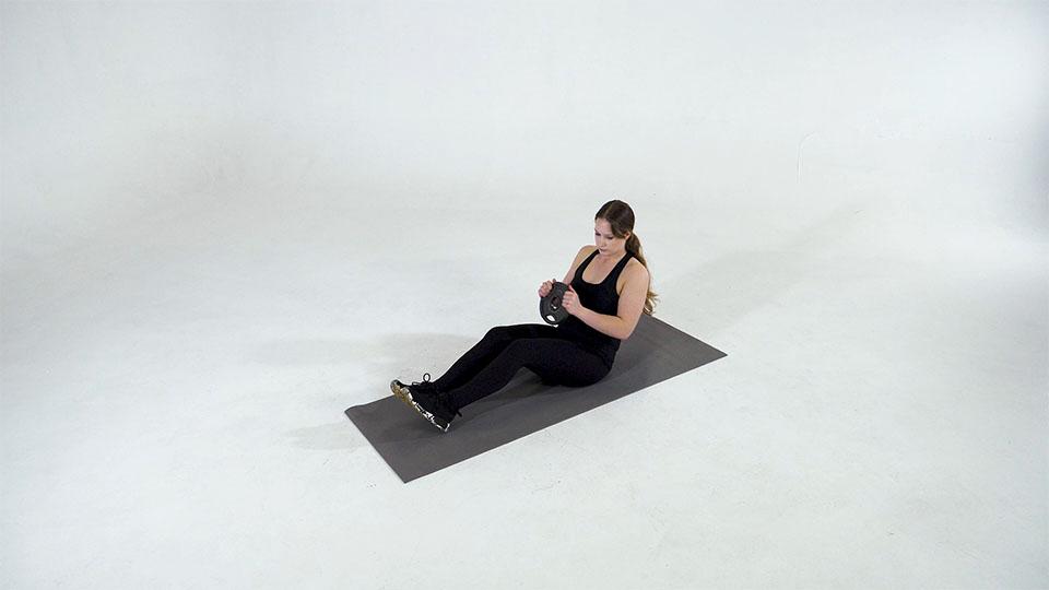 Weight Plate Russian Twistbanner