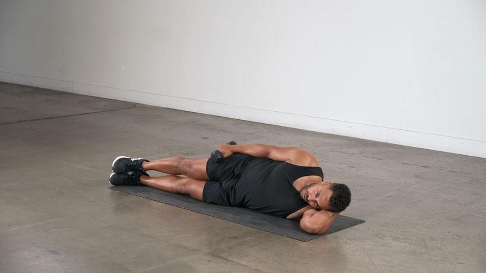 Dumbbell Lateral Raise (Side-Lying)banner