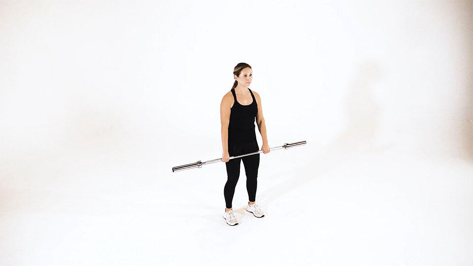 Barbell Clean Demonstration