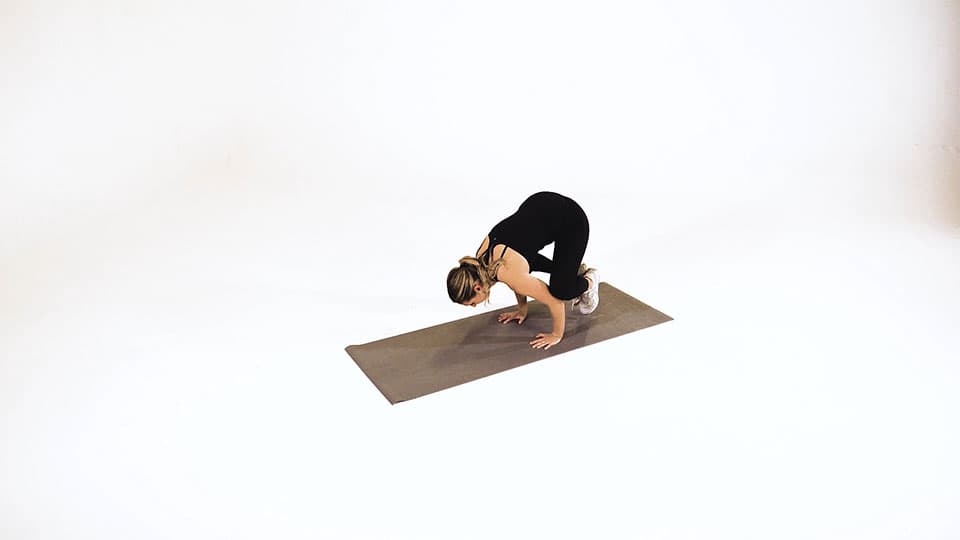 Crow Pose view 3