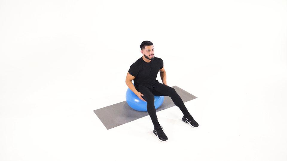 Stability Ball Head Tiltbanner