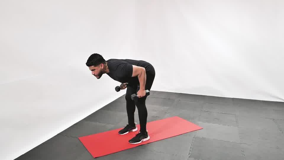 Dumbbell Tricep Kickbackbanner