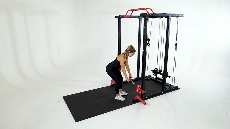 Cable Deadlift Demonstration