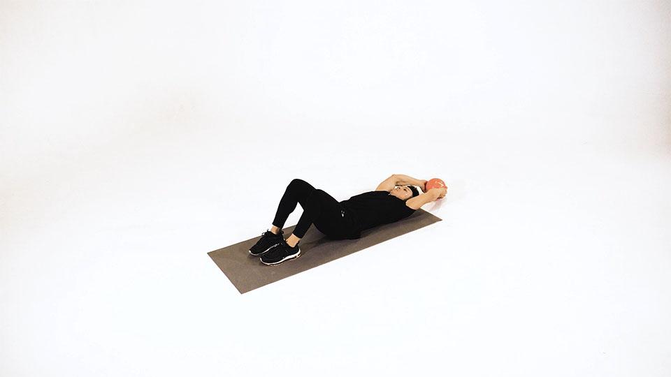 Medicine Ball Two-Arm Overhead Throwbanner