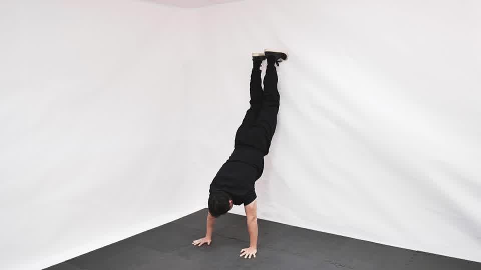 Handstand Push-Up Demonstration