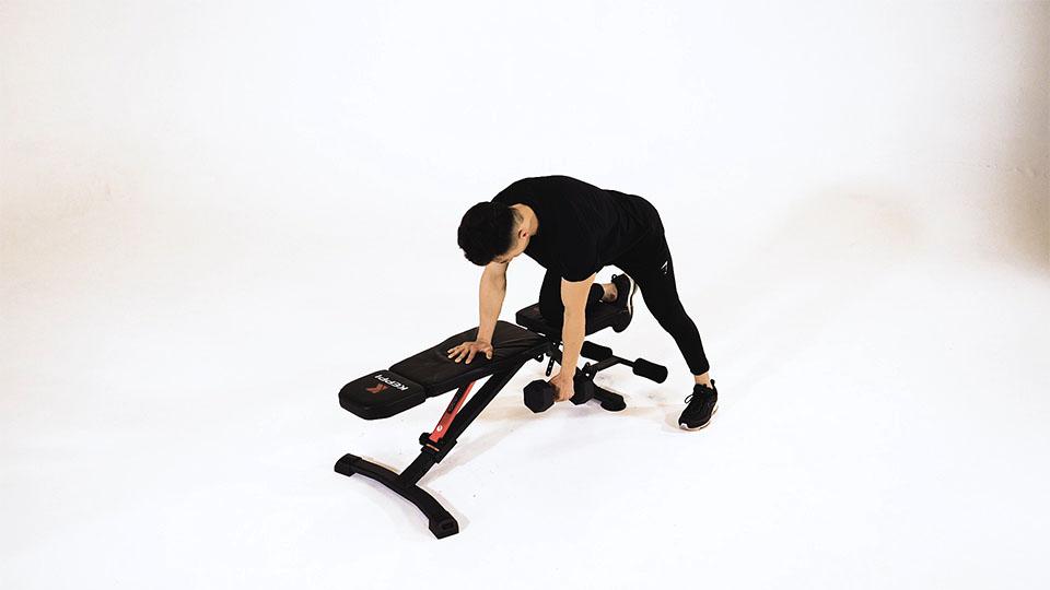 Dumbbell One-Arm Row Demonstration