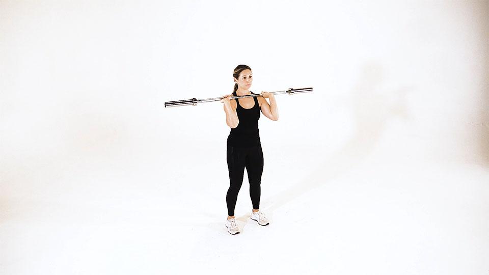 Barbell Jerk Dip Squatbanner