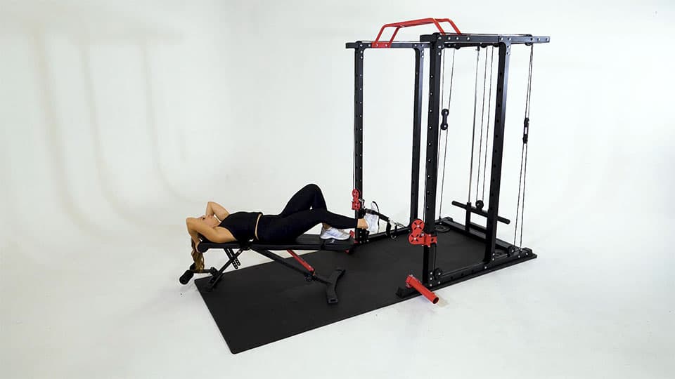 Cable Single-Leg Knee Raise view 1