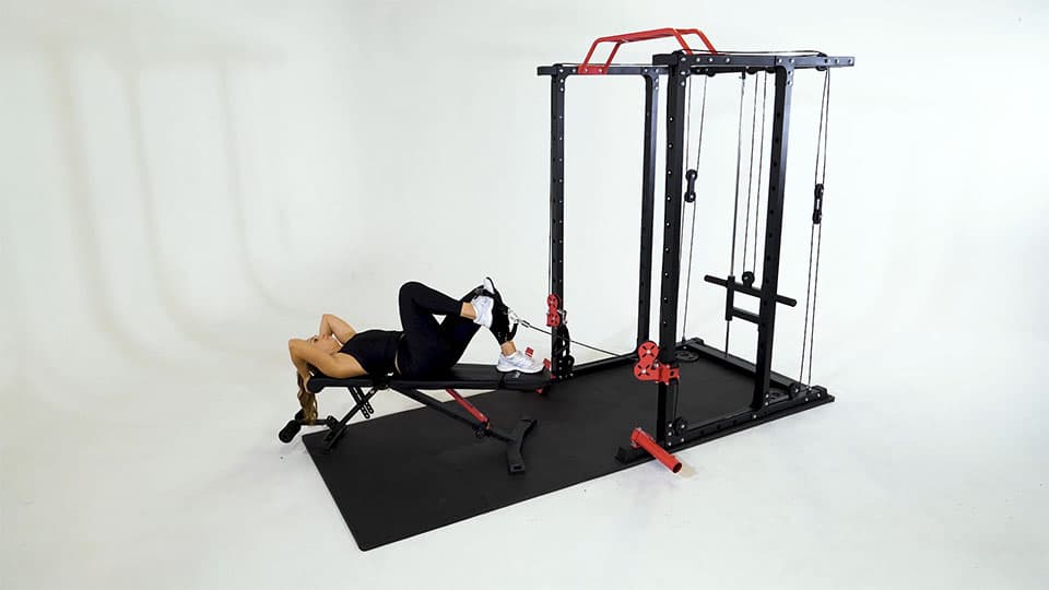 Cable Single-Leg Knee Raise view 3