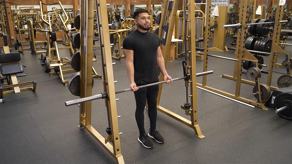 Smith Machine Bicep Curlbanner