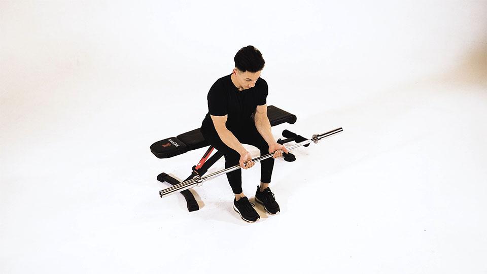 Barbell Wrist Curl (Palms Up)banner