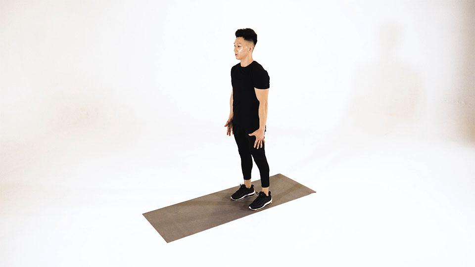 Single-Leg Squat Demonstration