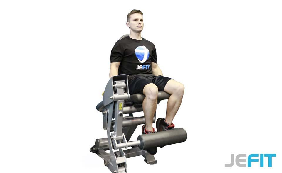 Machine Single-Leg Extension banner