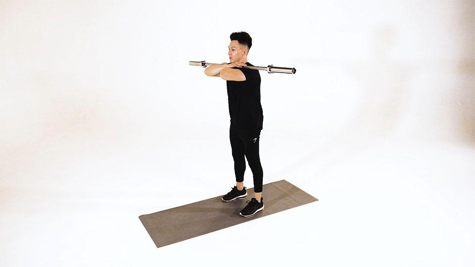 Barbell Front Squatbanner