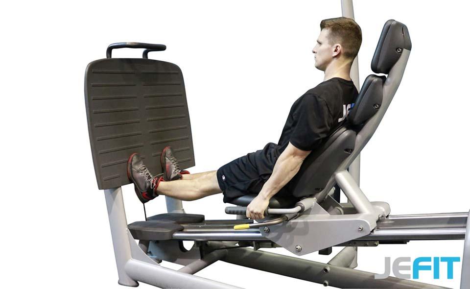 Calf Press On Leg Pressbanner