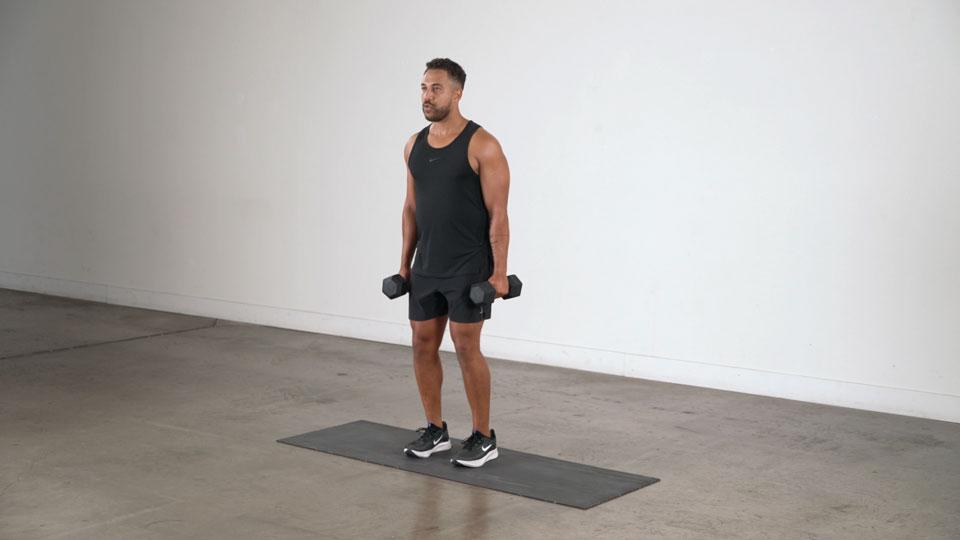 Dumbbell Calf Raisebanner