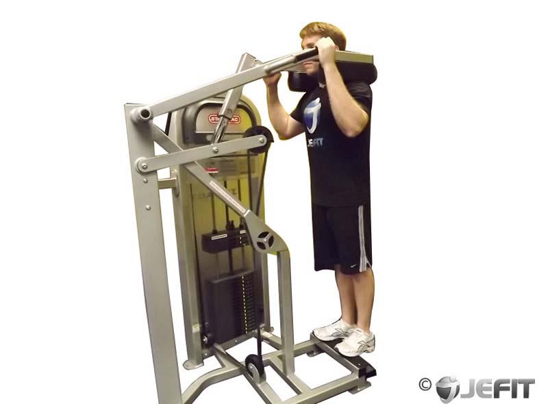 Machine Calf Raise Demonstration
