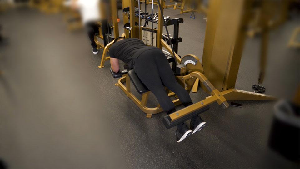 Machine Leg Curl (Prone) Demonstration