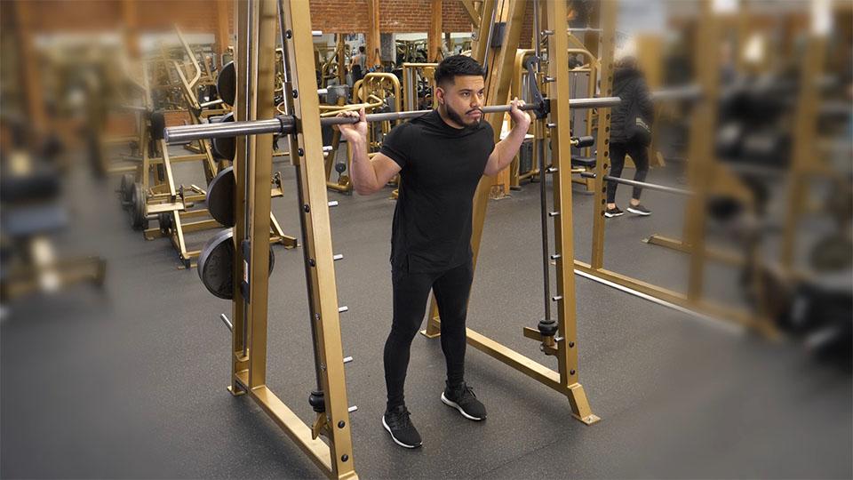 Smith Machine Good Morning Demonstration
