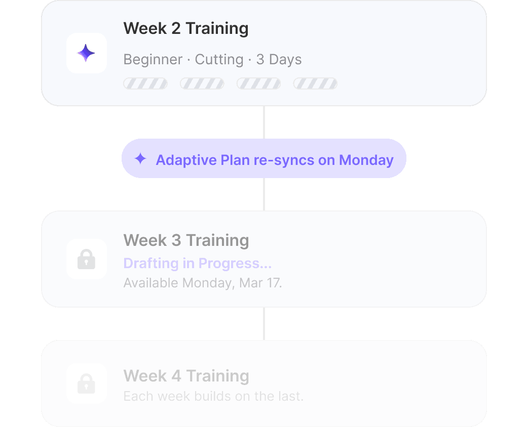 Adaptive plan roadmap
