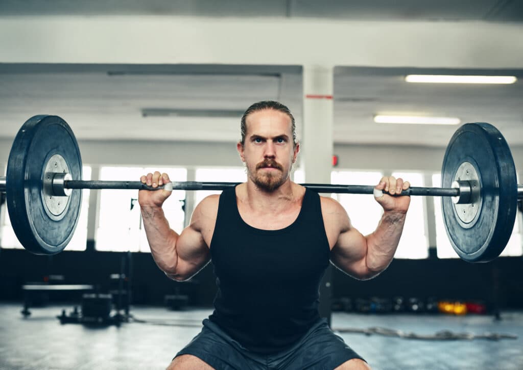 Dont look in any direction but your goals ahead. Shot of a man l