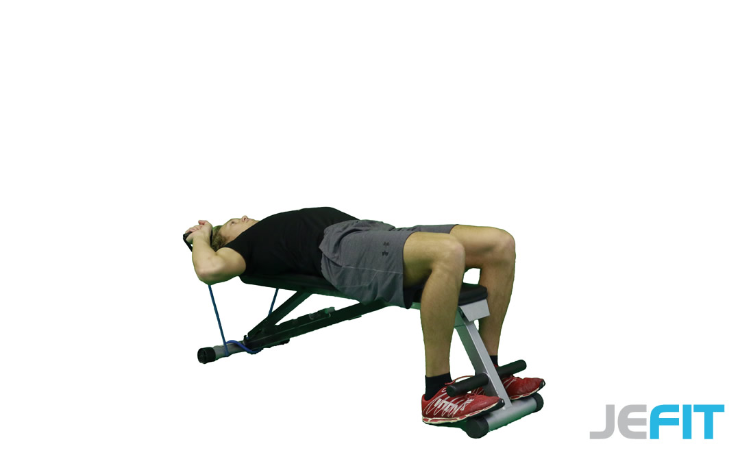Exercise Band Sit-Up
