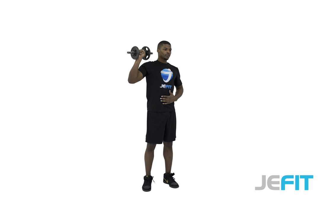 Dumbbell One-Arm Shoulder Press