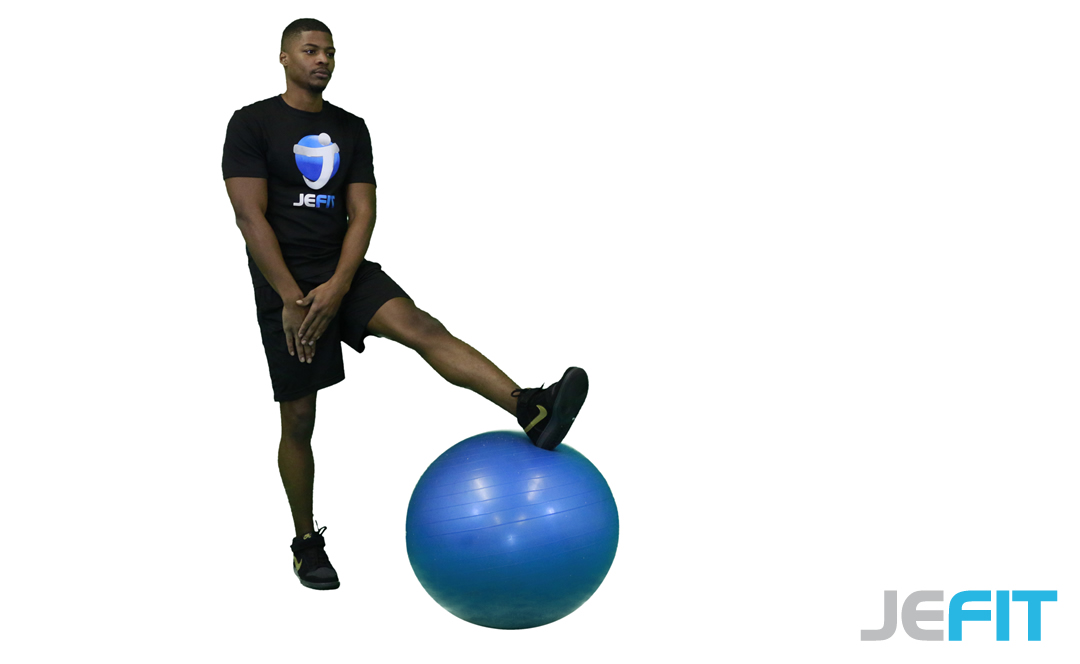 Stability Ball Hamstring Contract Relax 