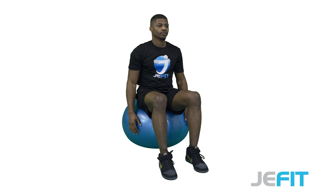 Stability Ball Head Tilt