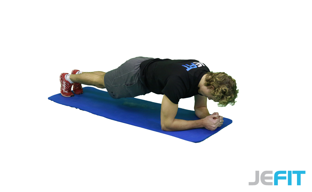 Plank with Side Kick