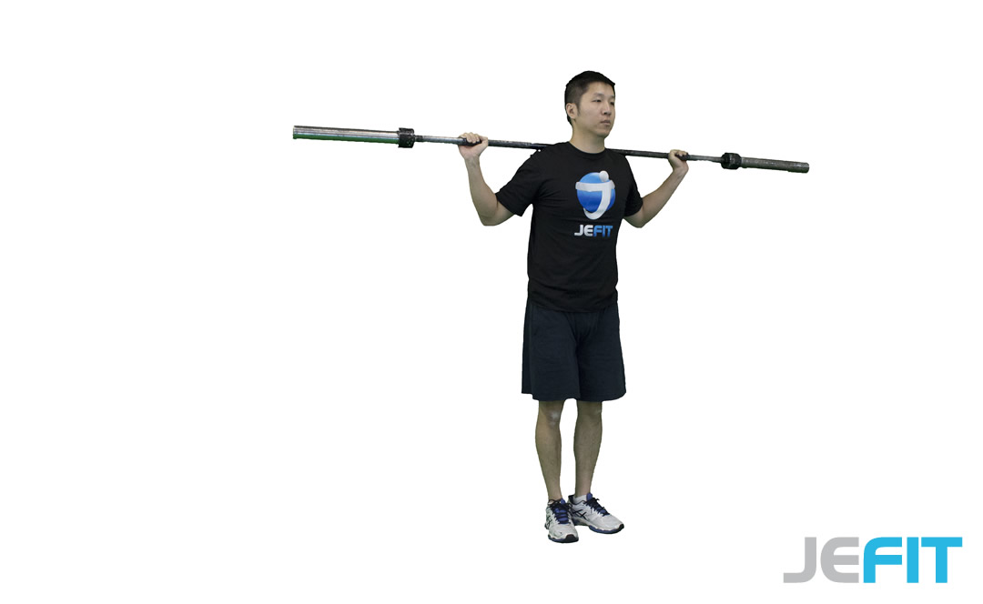 Barbell Lateral Lunge