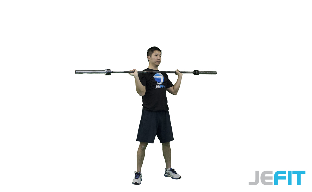 Barbell Power Jerk