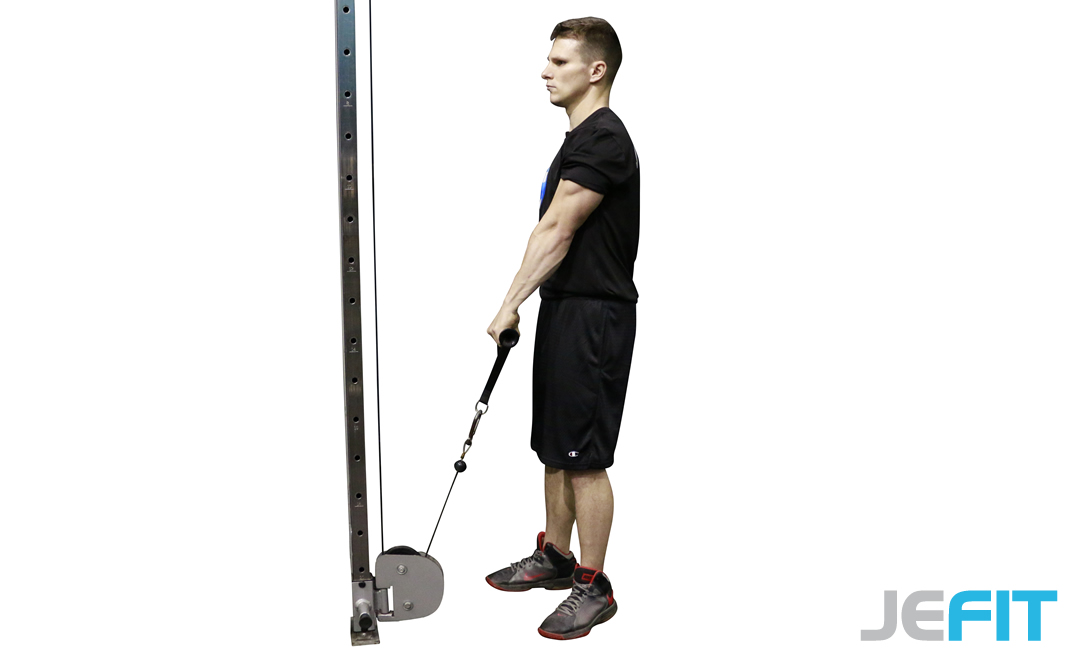 Cable One-Arm Reverse Curl