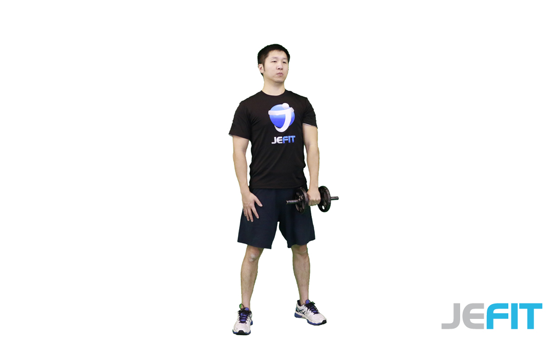Dumbbell One-Arm Front Raise | A Strength Exercise - Jefit