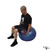 Medicine Ball Bicep Curl on Stability Ball exercise demonstration