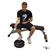 Seated One Leg Calf Raise exercise demonstration