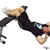 Crunches with Legs on Bench exercise demonstration
