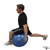 Stability Ball Hip Flexor Stretch exercise demonstration