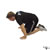 Kneeling Lat Stretch exercise demonstration