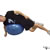 Stability Ball Side-Lying Neck Stretch exercise demonstration