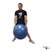 Stability Ball Standing Hamstring Stretch exercise demonstration