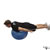 Stability Ball Back Extension with Knees Off Ground exercise demonstration