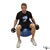 Hammer Curl on Exercise Ball exercise demonstration