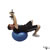 Dumbbell Pullover Hip Extension on Exercise Ball exercise demonstration